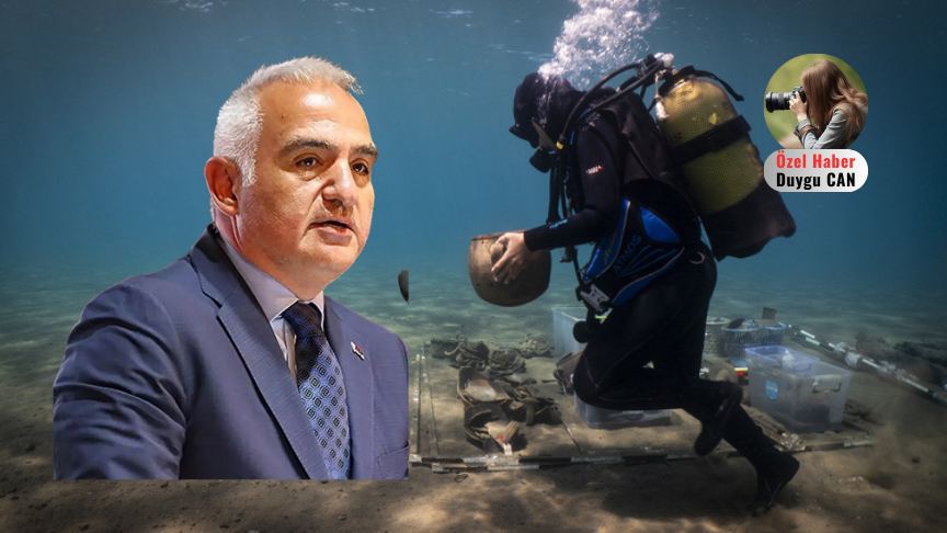 Bakan Ersoy’dan Tarihi Hazineye Dair Açıklama Muğla’nın Datça ilçesi açıklarında