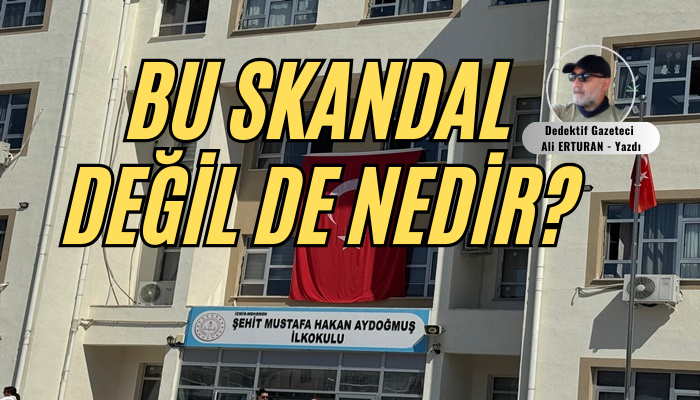 İzmir Menemen’deki Şehit Mustafa Hakan Aydoğmuş İlkokulu, eğitim camiasını sarsan