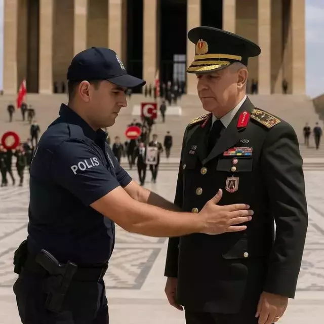 30 Ağustos Zafer Bayramı’nda çekildiği iddia edilen bir fotoğraf, sosyal