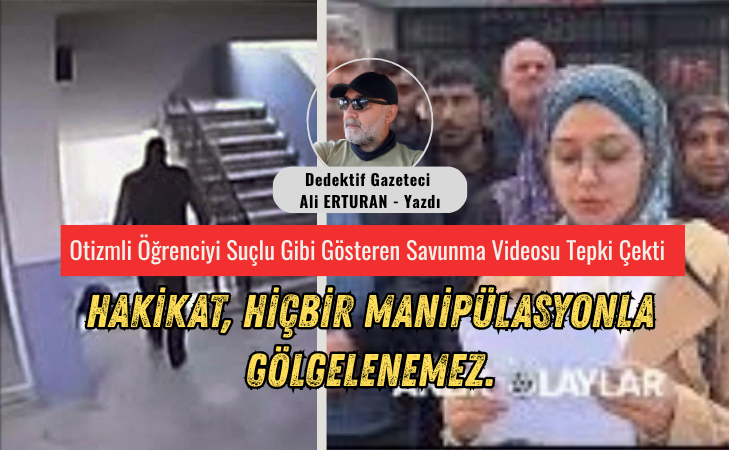 Manisa’nın Turgutlu ilçesinde bir ortaokulda görev yapan okul müdürünün, otizmli