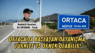 Muğla’nın gözde ilçelerinden Ortaca’da örnek bir dayanışma örneği sergileniyor. Bahçelievler