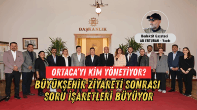 CHP Ortaca İlçe Başkanı Mehmet Güzel ve yönetiminin Muğla Büyükşehir