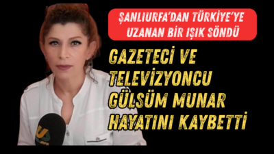 Şanlıurfa’nın yetiştirdiği, meslek hayatı boyunca yalnızca kentine değil tüm Türkiye’ye