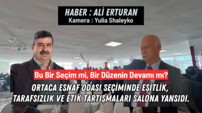 Muğla’nın Ortaca ilçesinde, Ortaca Esnaf ve Sanatkârlar Odası Başkanlığı seçimi
