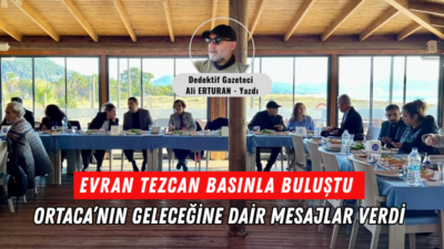 Ortaca Belediye Başkanı Evren Tezcan, 10 Ocak Çalışan Gazeteciler Günü