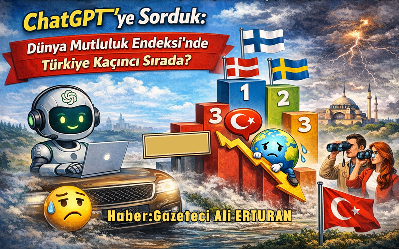 Dünya genelinde ülkelerin yaşam memnuniyetini ölçen Dünya Mutluluk Endeksi, her