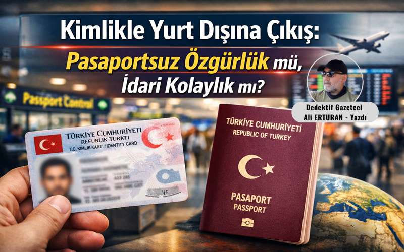 Türkiye Cumhuriyeti vatandaşlarının yalnızca yeni tip kimlik kartı ile yurt