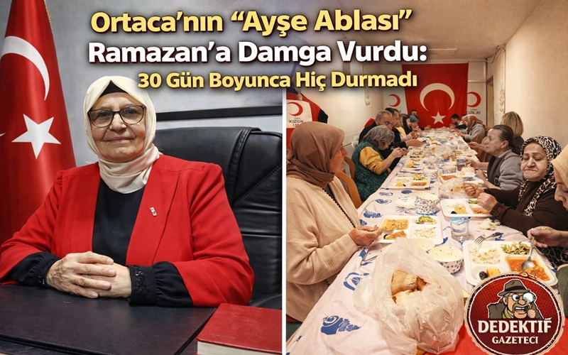 Kızılay Ortaca Şube Başkanı Ayşe Çapar, Ramazan ayı boyunca 27