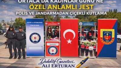 Muğla’nın Ortaca ilçesinde 8 Mart Dünya Kadınlar Günü dolayısıyla anlamlı