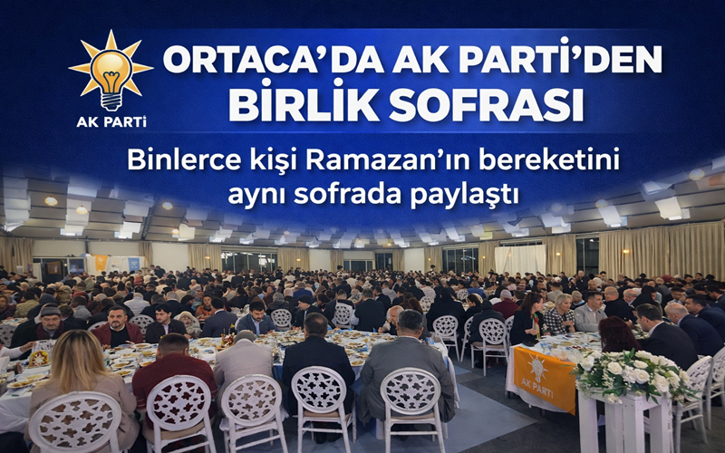 Binlerce kişi Ramazan’ın bereketini aynı sofrada paylaştı Muğla’nın Ortaca ilçesinde