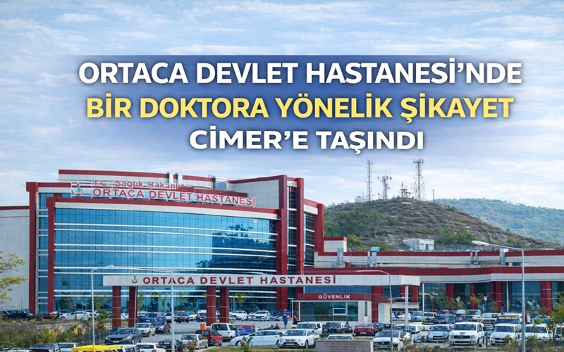 Muğla’nın Ortaca ilçesinde yaşayan bir vatandaş, Ortaca Devlet Hastanesi’nde görev