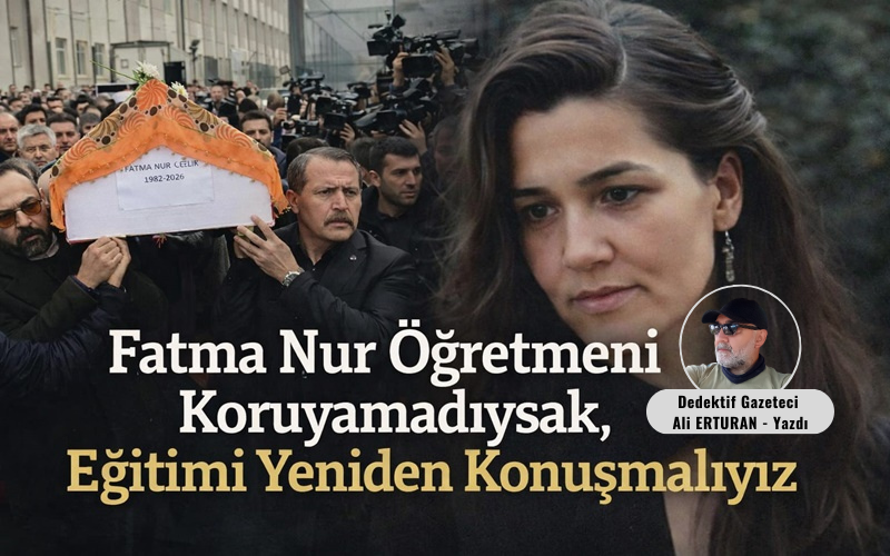 Bir öğretmen sınıfa girdiğinde elindeki tebeşirden önce, taşıdığı kimlik görünür.