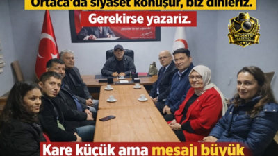 Ramazan ayının son gününde Ortaca Kızılay’da kurulan iftar sofrası, alışılmışın