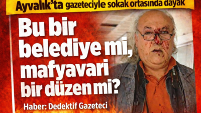 Ayvalık’ta olan bitene baktığımda, bunun sıradan bir adli vaka olmadığını