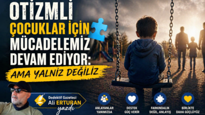 Bir çocuğun sesi bazen bir kelimeyle, bazen bir bakışla, bazen