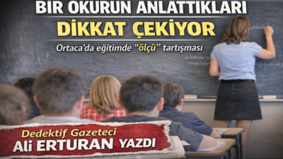 BİR OKURUN ANLATTIKLARI DİKKAT ÇEKİYOR Bugün bir okurumun telefonla bana