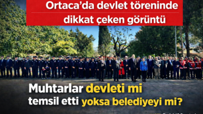 Ortaca’da bugün Türk Polis Teşkilatı’nın 181. kuruluş yıl dönümü dolayısıyla