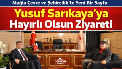 Bugün Yusuf Sarıkaya’nın makamına bir hayırlı olsun ziyareti gerçekleştirdim. Saat