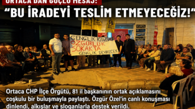 Muğla’nın Ortaca ilçesinde Cumhuriyet Halk Partisi İlçe Örgütü tarafından düzenlenen