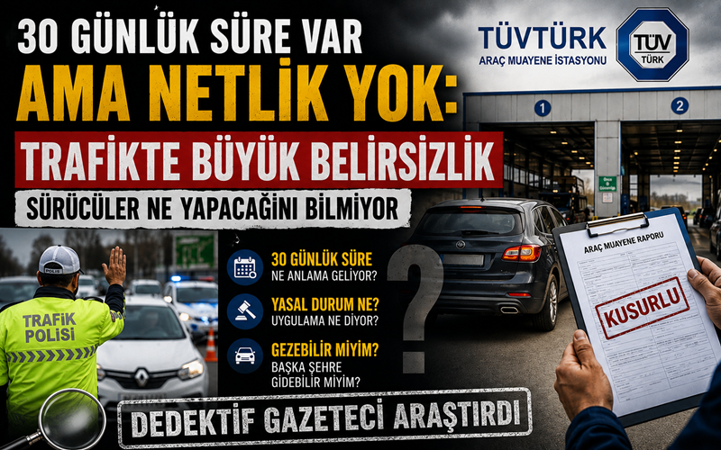 Türkiye’de araç muayene süreci TÜVTÜRK üzerinden yürütülen ve temel amacı