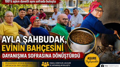 Muharrem ayının manevi iklimi, Ortaca’da anlamlı bir buluşmaya vesile oldu.
