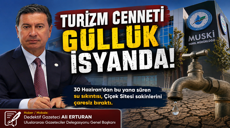 30 Haziran’dan bu yana süren su sıkıntısı, Çiçek Sitesi sakinlerini