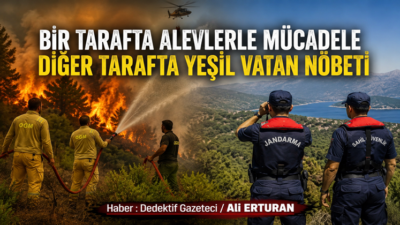 Muğla’nın Seydikemer ilçesinde başlayan orman yangınıyla mücadele sürerken, yaşananlar bir