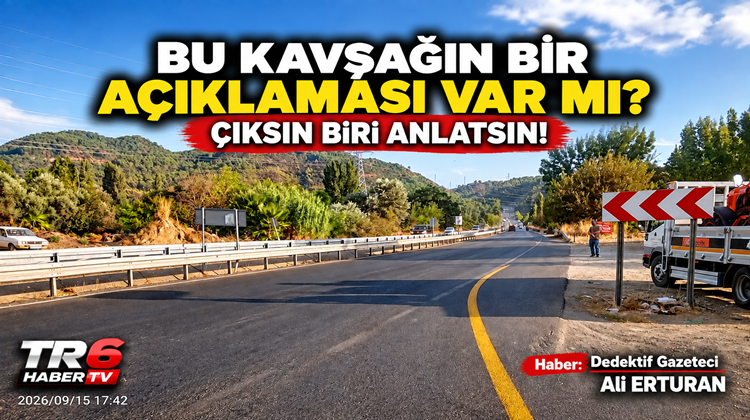 Tepearası yolundan gelerek Köyceğiz-Muğla istikametine gitmek isteyen sürücüler, kavşakta doğrudan